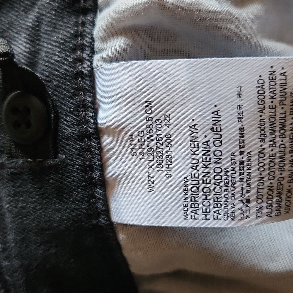 Levi's Jeans Size 14 - Picture 5 of 7